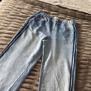 rag & bone Miramar wide-leg track pant in Coney color